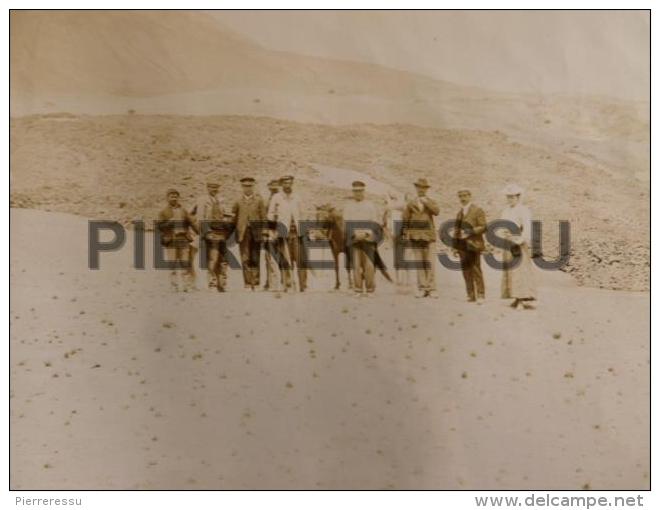 VESUVE ASCENSION VOLCAN GUIDES Verso Legende 8 MAI 1906 PHOTO 12 X 9 - Lieux