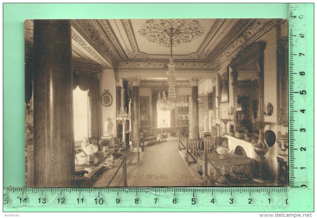 COWES: Osborne-House, Drawing Room - Cowes