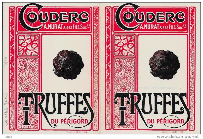 Champignon Mushroom Truffes Truffe Dépliant Prix Courant 2 Volets 10 X 13,5 Fermé Périgueux - Werbung