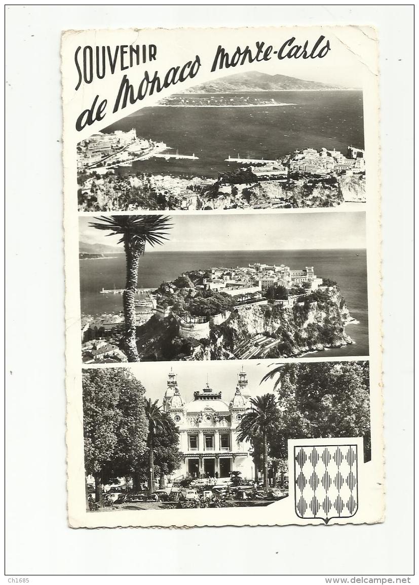 MONACO  :  Flamme " Semaire Nationale De La Croix-Rouge " De 1958 Sur Carte Postale - Machines à Affranchir (EMA)