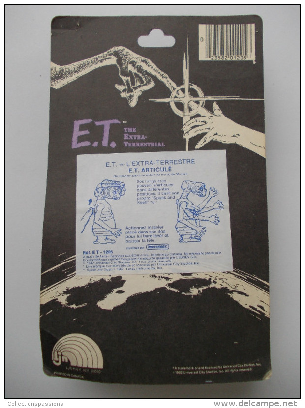 - Figurine E.T En Boite - USA - L.J.N 1982 - - Autres & Non Classés