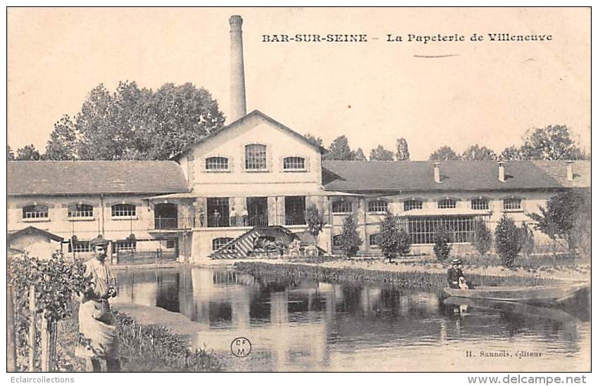 Bar Sur Seine   10          La Papeterie De Villeneuve - Bar-sur-Seine