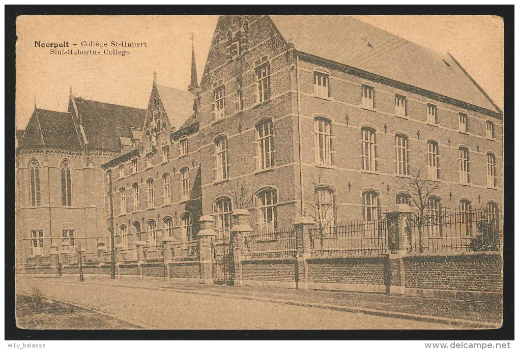 G. CPA - NEERPELT - Collège St Hubert - Sint Hubertus College   // - Neerpelt