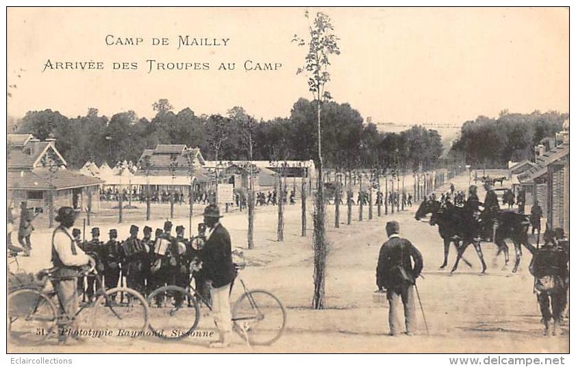 Mailly    10     Arrivée Des Troupes Au Camp - Mailly-le-Camp