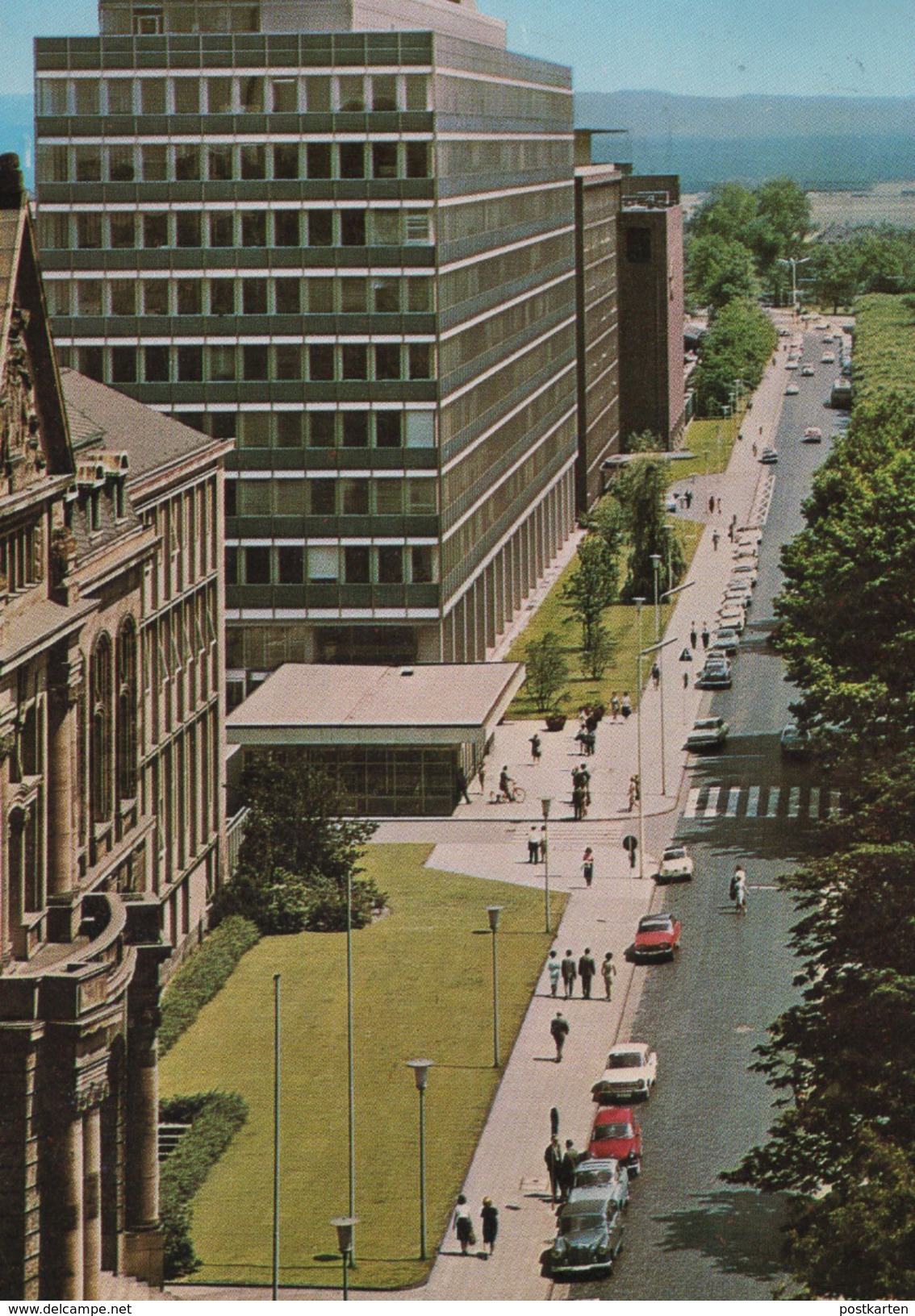 ÄLTERE POSTKARTE LEVERKUSEN KAISER-WILHELM-ALLEE Wiesdorf Ansichtskarte Postcard Cpa AK - Leverkusen