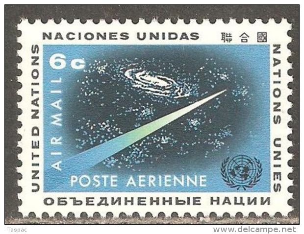 UN / New York 1963 Mi# 128 ** MNH - Outer Space - North  America