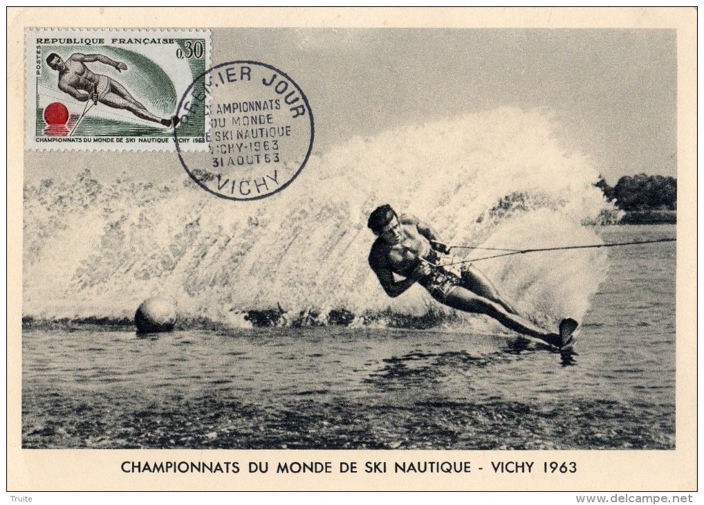 VICHY EN 1963 CHAMPIONNATS DU MONDE DE SKI NAUTIQUE - Vichy