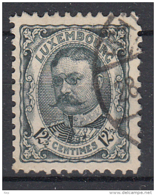 LUXEMBURG - Michel - 1906 - Nr 73 - Gest/Obl/Us - 1906 Guillermo IV