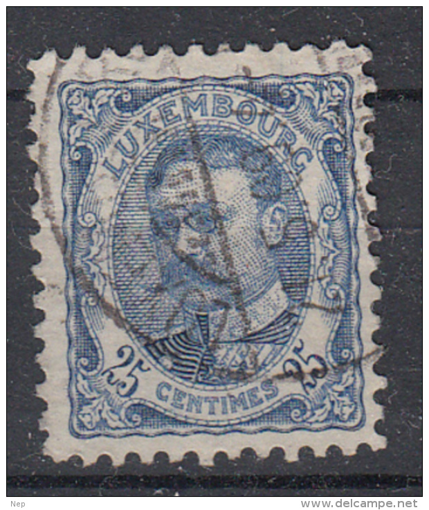 LUXEMBURG - Michel - 1906 - Nr 76 - Gest/Obl/Us - 1906 William IV