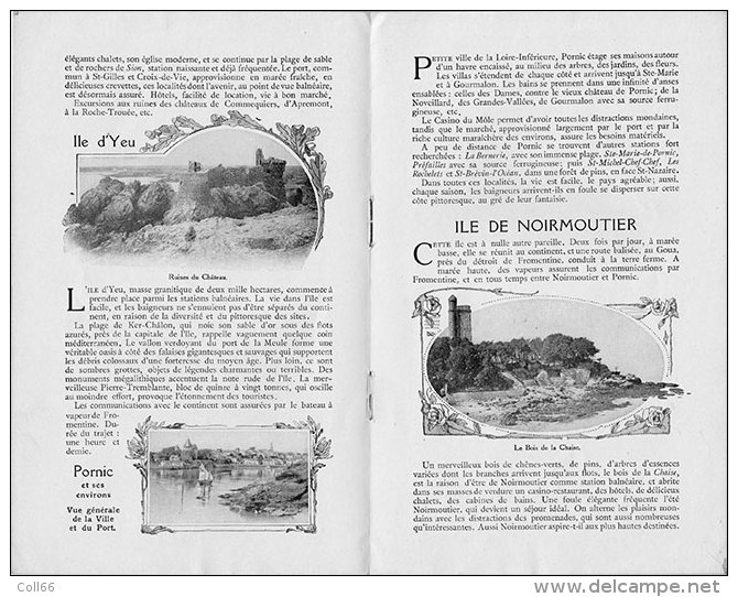 1913 Livret L Publicité Chemins De Fer De L'Etat Plages De L'ocean Constant Duval Illustrateur Editeur Mayeux &amp; Fils - Other & Unclassified