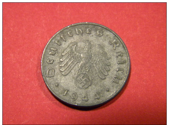 ALLEMAGNE - 10 REICHSPFENNIG 1944 A. - 10 Reichspfennig