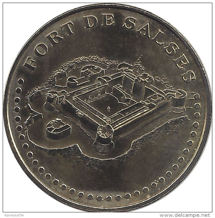 2007 MDP234 - LE FORT DE SALSES 2 - Face Simple / MONNAIE DE PARIS - 2007