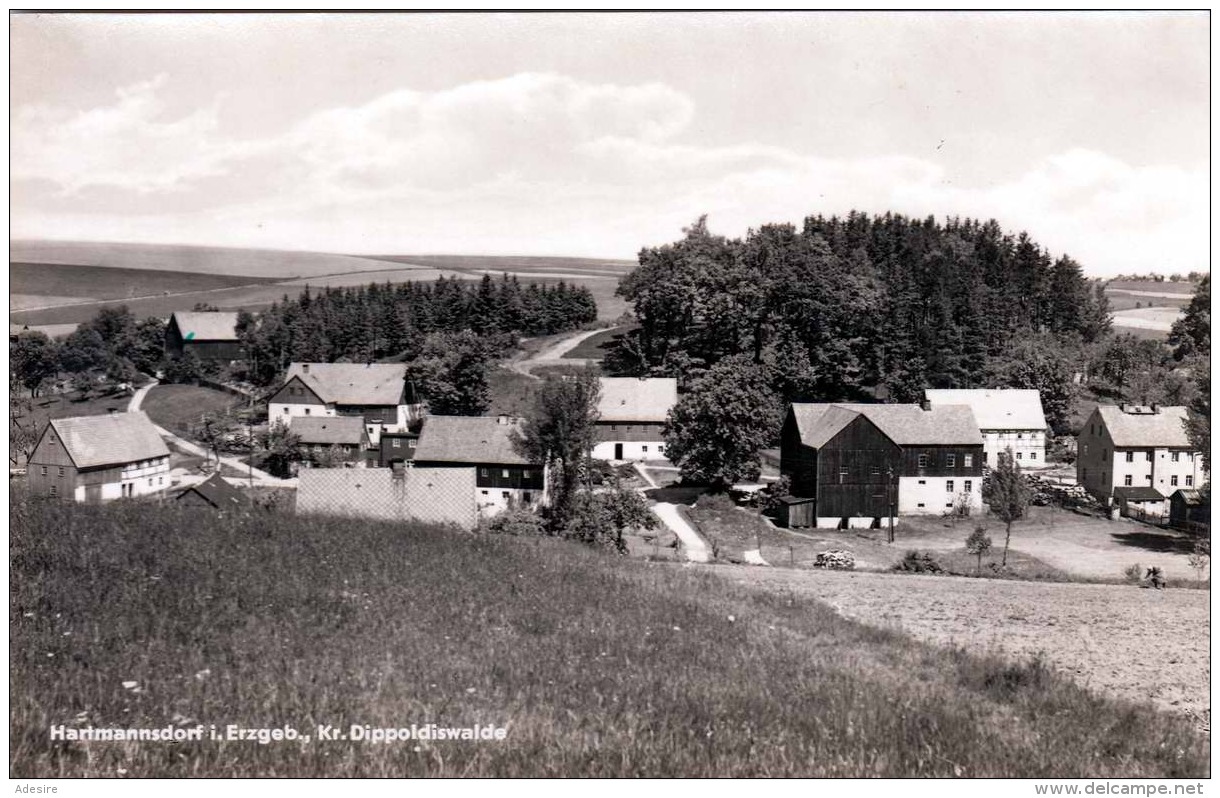 HARTMANNSDORF I.Erzgeb., Kr. Dippoldiswalde (), 195? - Hartmannsdorf