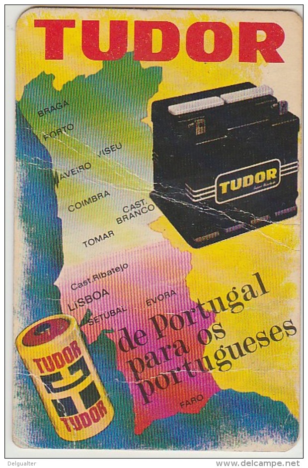 Calendar - 1976 - Pilhas//Baterias - Tudor (dobra Na Horizontal) - Small : 1971-80