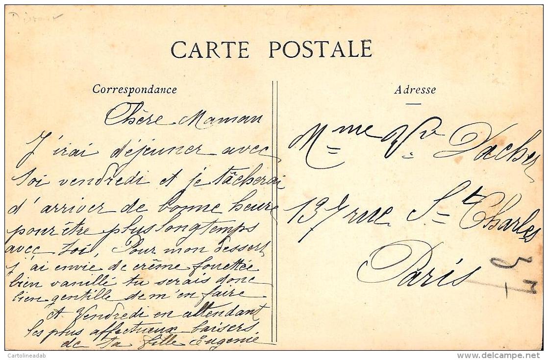 [DC3264] CPA - IL PAESE DEI SOGNI - AU PAYS DES REVEN - Viaggiata 1905 - Old Postcard - Altri & Non Classificati