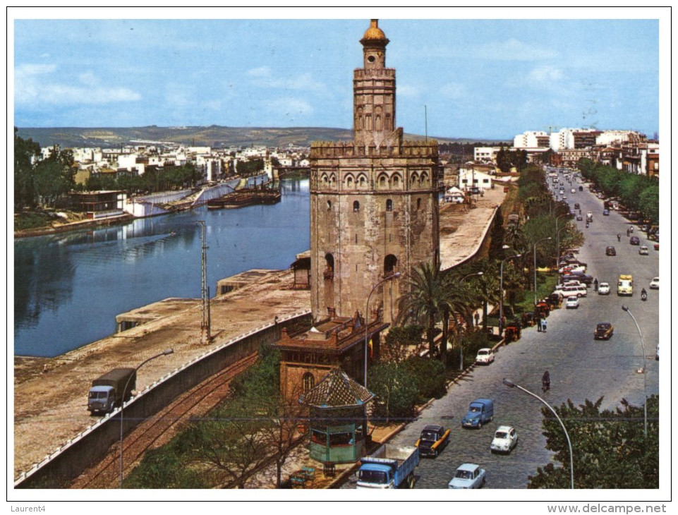 (M+S 1111) Spain - Sevilla Tower Del Oro - Monuments