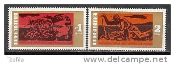 BULGARIA / BULGARIE - 1973 - 50an Du Soulevement De Yuin 1923 - 2v** - Neufs