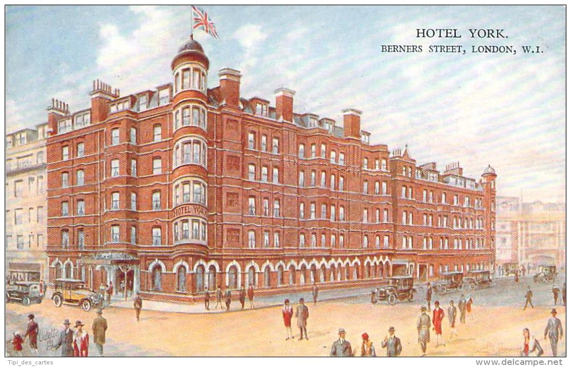 USA - London - Hotel York, Berners Street - Autres & Non Classés