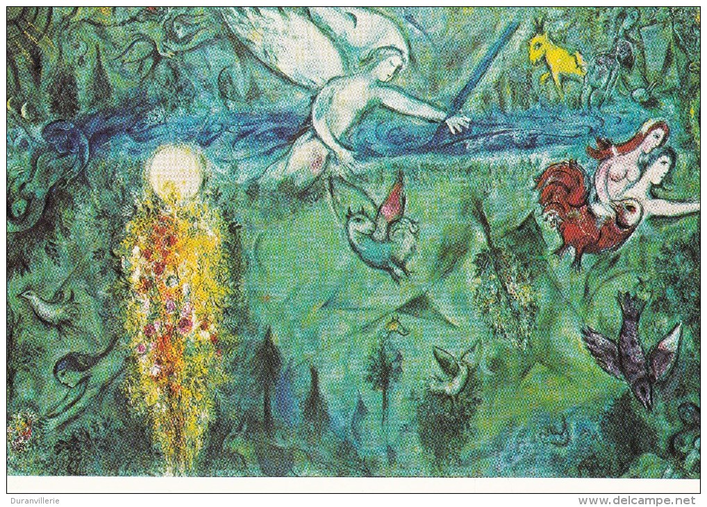 06 - Nice - Musée National - Message Biblique - Marc Chagall 3 Adam Et Eve Chassés Du Paradis Ed Musées Nationaux PR 932 - Museos