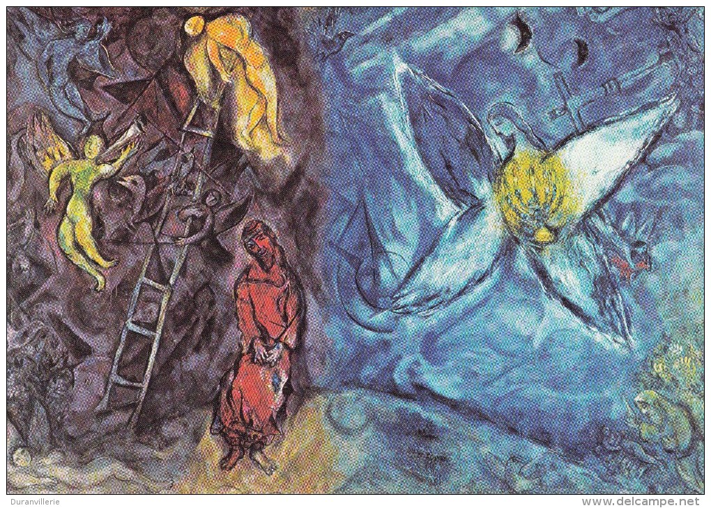 06 - Nice - Musée National Message Biblique - Marc Chagall. 8 - Le Songe De Jacob. Genèse - Ed Musées Nationaux PR937 - Musées