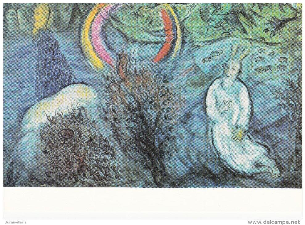 06 - Nice - Musée National Message Biblique - Marc Chagall - 10 Moine Devant Le Buisson Ardent. - Musées Nationaux PR939 - Musei
