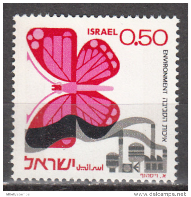 ISRAEL  SCOTT NO.  580     MNH       YEAR  1975 - Nuevos (sin Tab)