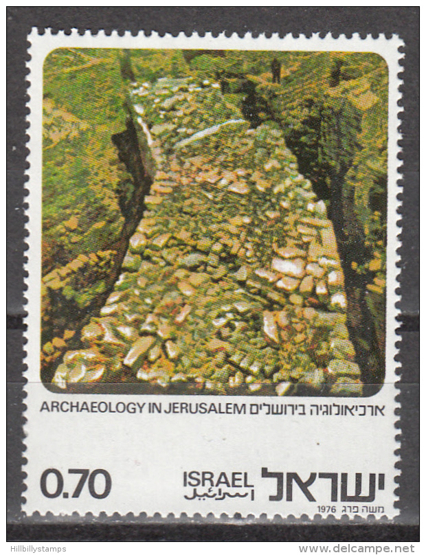 ISRAEL  SCOTT NO.  611     MNH       YEAR  1976 - Nuevos (sin Tab)