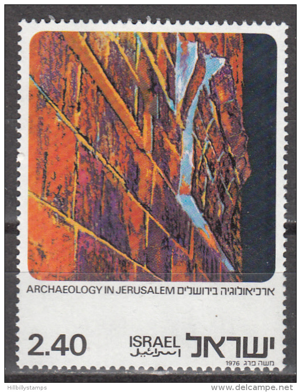 ISRAEL  SCOTT NO.  613    MNH       YEAR  1976 - Nuevos (sin Tab)