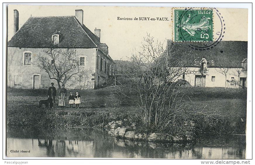 CPA ENVIRONS DE SURY EN VAUX - CHATEAU DE MAINBRAY - Autres & Non Classés