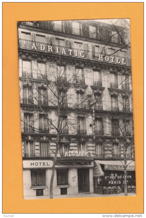 75 Paris 12eme Arrondissement Adriatic Hotel 6 Rue De Lyon - Cafés, Hôtels, Restaurants