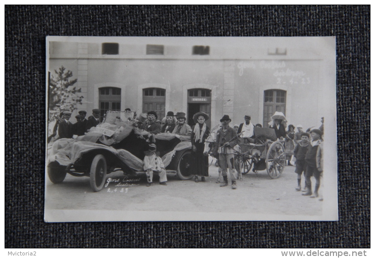 SISTERON - Carnaval Du 2 Avril 1923 - Gens Cossus. - Sisteron