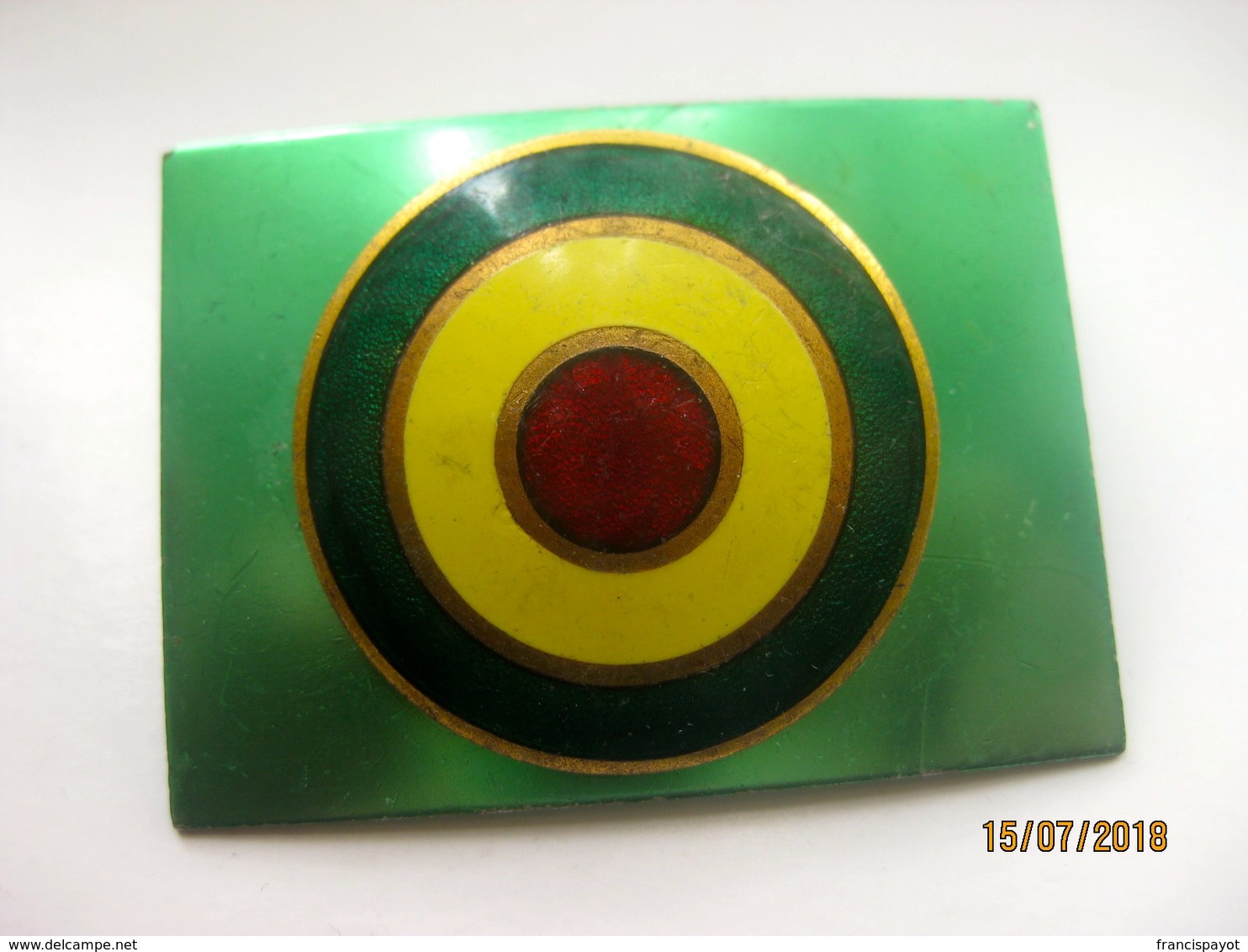 Ethiopia: Rosette 3 Colours From The Imperial Guard (enamel / émail) - Brooches