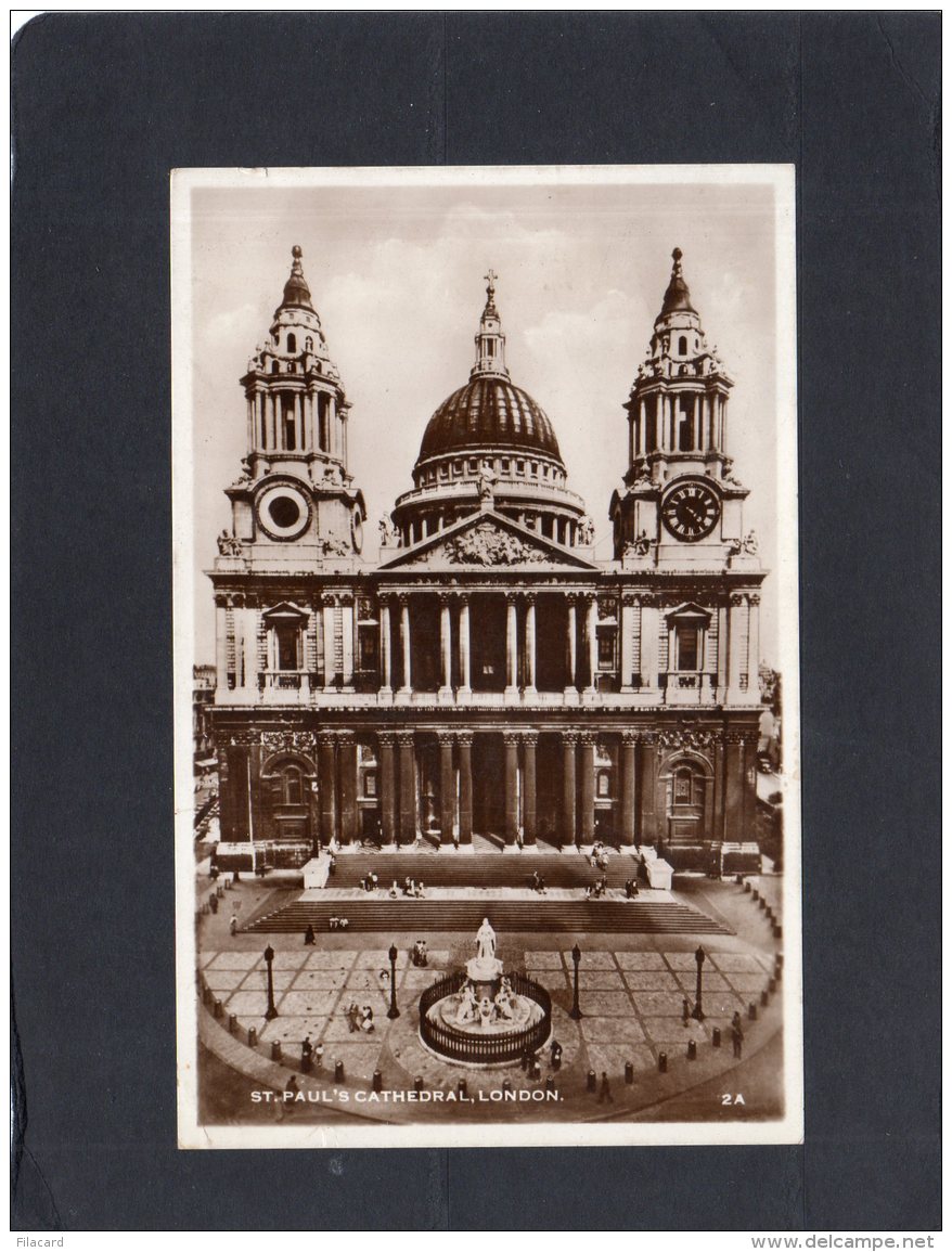 64068    Regno  Unito,  St. Paul"s  Cathedral,  London,  VGSB  1954 - St. Paul's Cathedral
