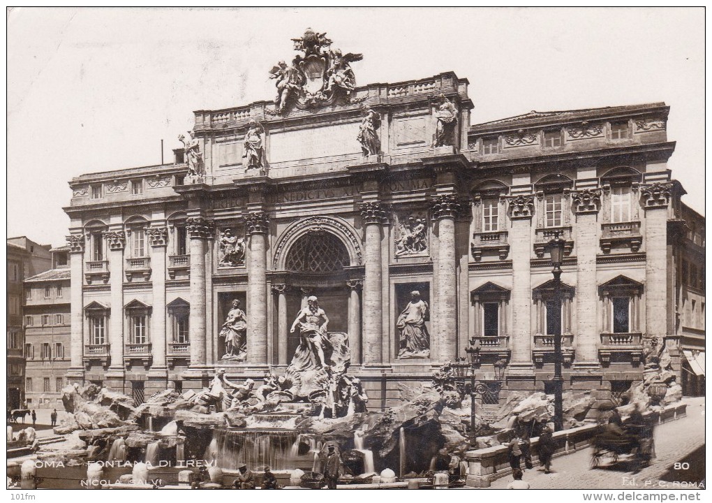 Italia - Roma  - Fontana Di Trevi - Fontana Di Trevi