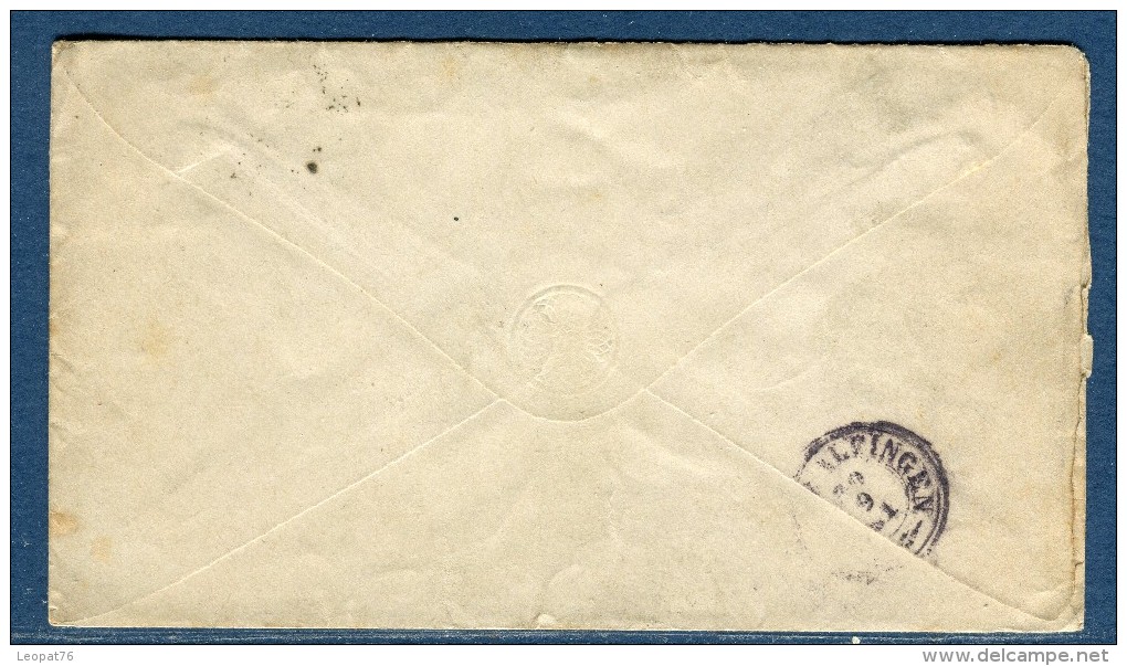Allemagne - Entier Postal De Karlsruhe En 1881  Réf S 298 - Omslagen