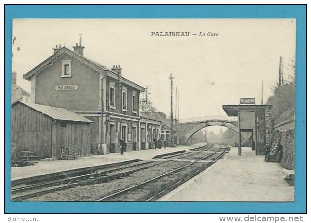 CPA  - Chemin De Fer La Gare De PALAISEAU 91 - Palaiseau