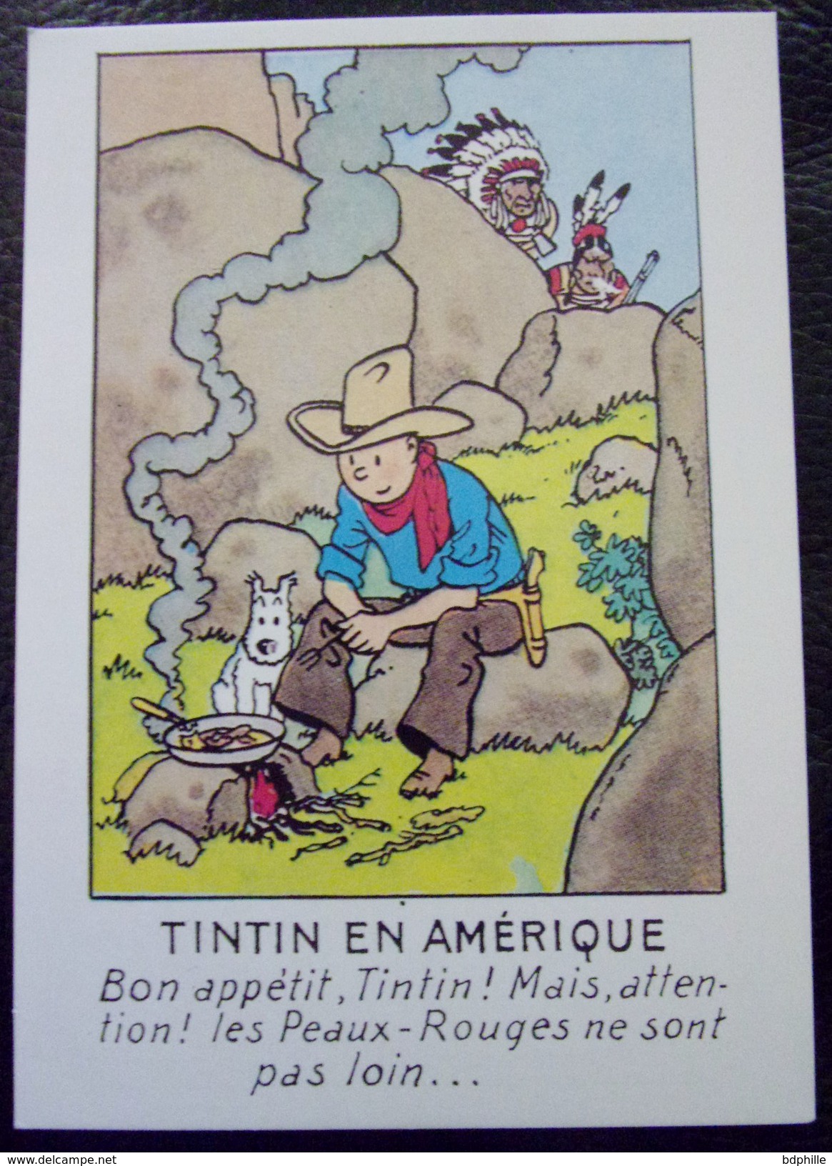 Tintin CP Amerique  Arno N° 50 De 1984 Etat Neuf - Cartes Postales