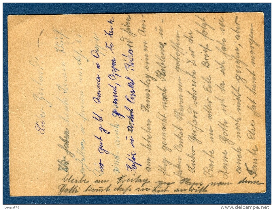 Allemagne - Entier Postal + Complément De Breisach Pour Freiburg En 1954 -  Réf S 347 - Postkaarten - Gebruikt