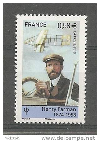4507** Henry Farman (émis En Feuillet) - Neufs