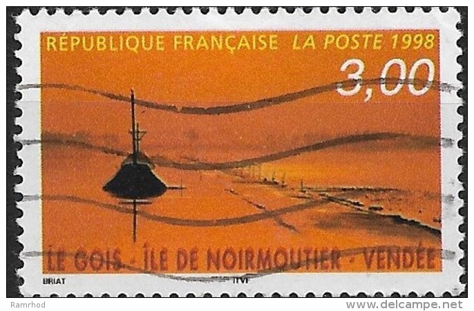 FRANCE 1998 Tourist Publicity - 3f Le Gois Causeway, Noirmoutiers Island  FU - Used Stamps