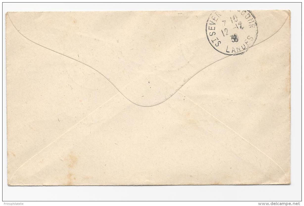 LETTRE DES NOUVELLES HEBRIDES OBLITEREE SYDNEY PAQUEBOT =&gt; FRANCE  COVER - Lettres & Documents