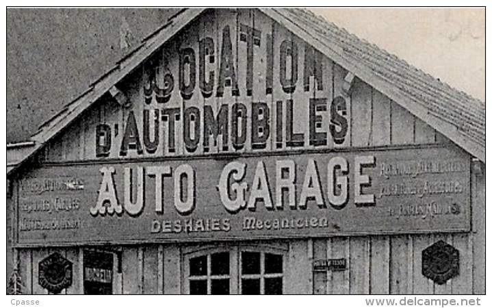 CPA (45 CHATILLON-COLIGNY ? Loiret) AUTO-GARAGE Deshaies Mécanicien * Voiture Car Métier - Voitures De Tourisme