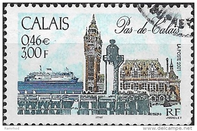 FRANCE 2001 Tourist Publicity - 3f. - Calais  FU - Other & Unclassified