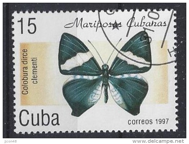 Cuba  1997  Butterflies (o) - Used Stamps