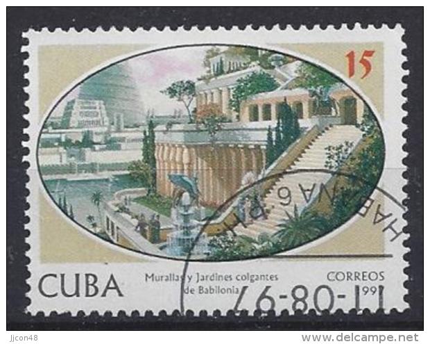 Cuba  1997  7 Wonders Of The World (o) - Used Stamps