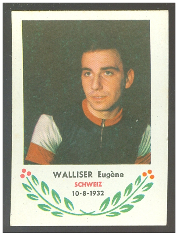 Chromo ( 6255 ) Cyclisme - Coureur - Wielrenner - Renner - Cycliste : N°132 Walliser Eugène - Wielrennen