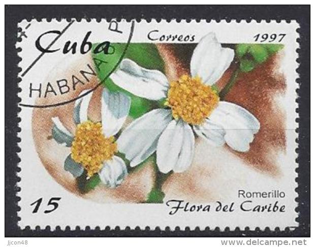 Cuba  1997  Flowers (o) - Used Stamps