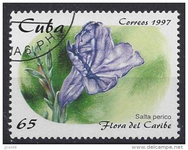 Cuba  1997  Flowers (o) - Used Stamps