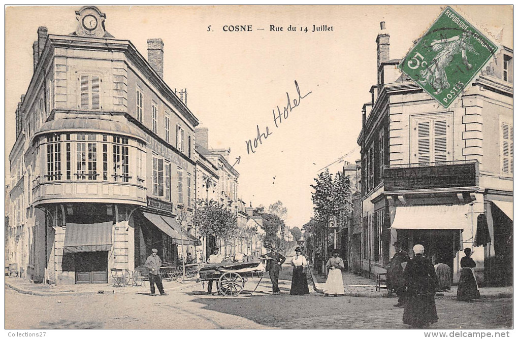 58-COSNE- RUE DU 14 JUILLET - Cosne Cours Sur Loire