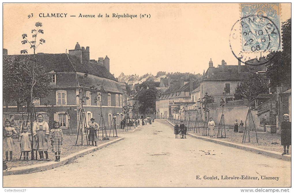 58-CLAMECY-AVENUE DE LA REPUBLIQUE - Clamecy